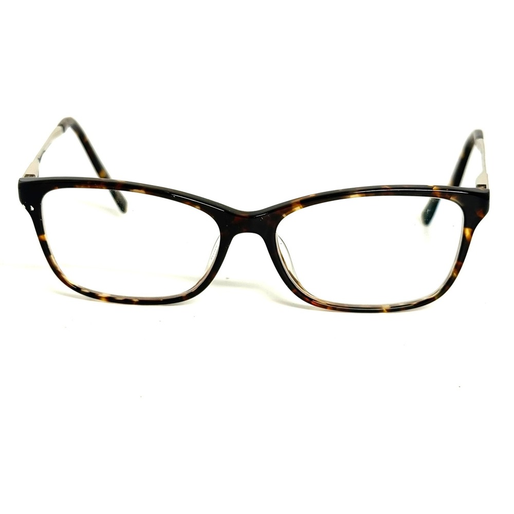 Furla Zizi VU4950KN Tortoise Shell‎ Rectangular Eyeglasses Frames Col. C6K2 140